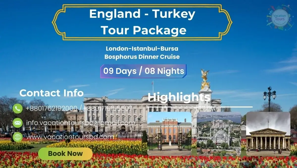 england turkey tour package